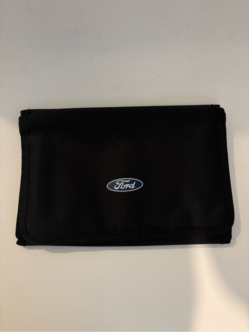 Ford Black Travel Toiletry & Document Organizer
